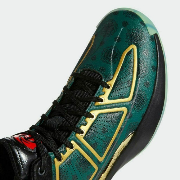 Adidas D Rose 10 Mid Mens Basketball Shoes Green FW3656 NEW Sz 7.5 / WMNS Sz 8.5 main image 7